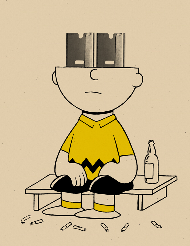 'The middle Distance and how to stare into it' by Rob Jones for his solo show 'Grief'